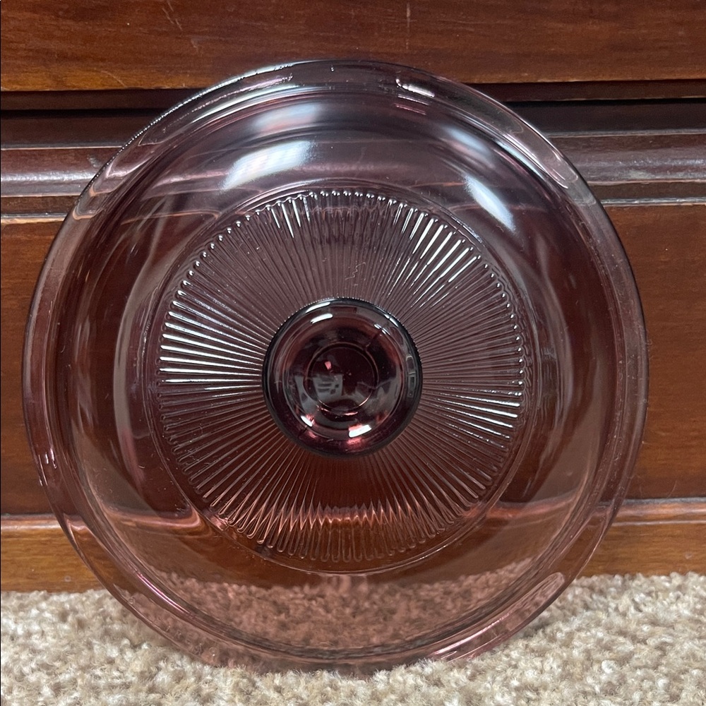 Vintage Purple Pyrex Glass Lid